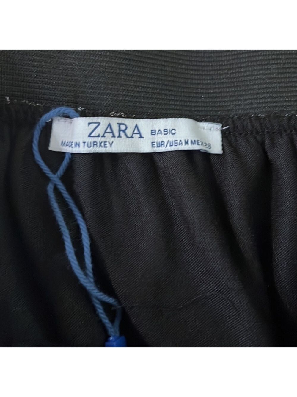 NWOT Zara Basic Snake Skin Print Pleated Midi Skirt M - Picture 10 of 11